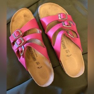 Birkenstock Florida Hot Pink Sandals